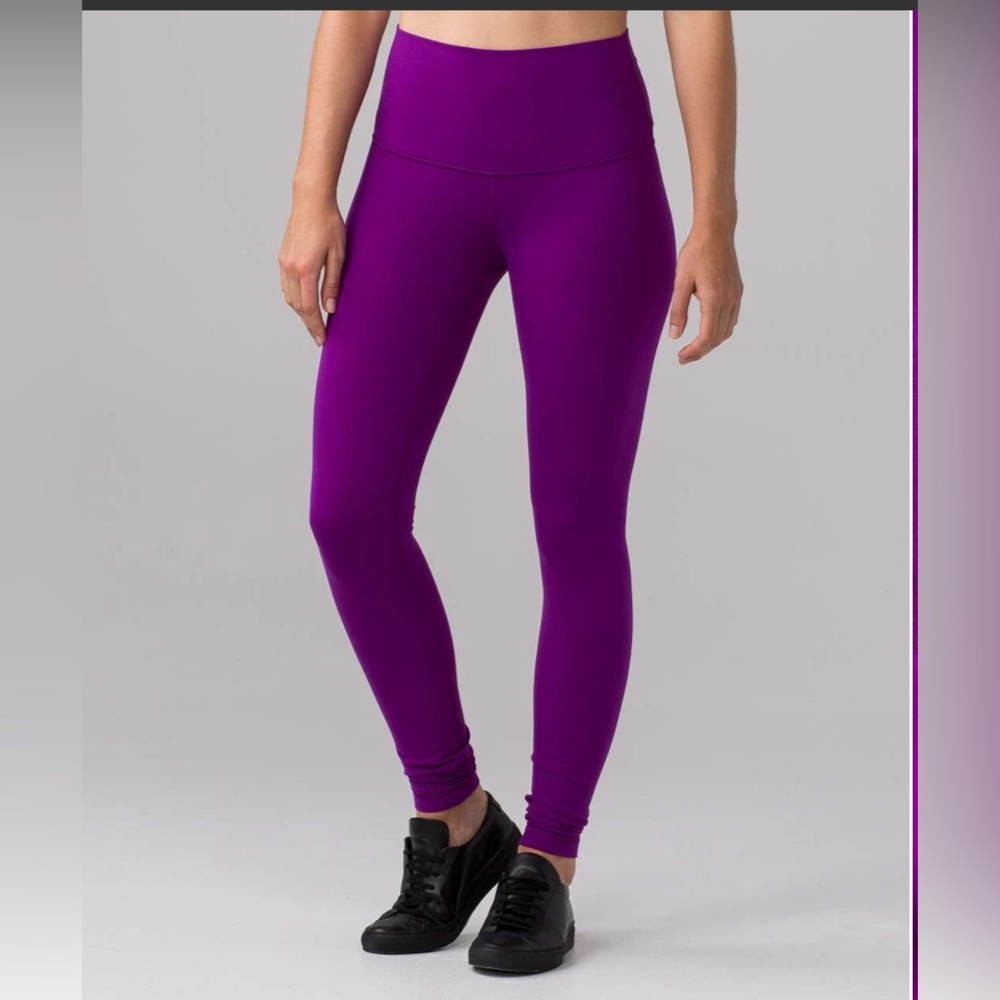 lululemon athletica Deep Purple Leggings